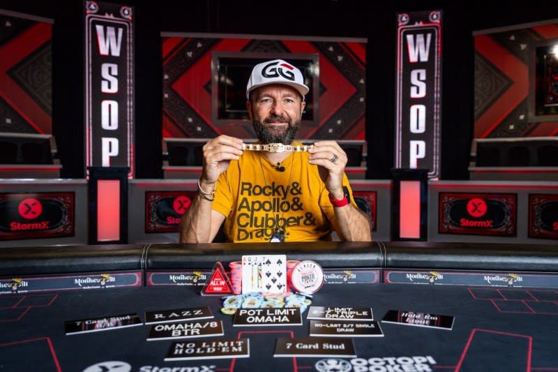2024年WSOP Poker Players Championship優勝時のダニエル・ネグラヌ