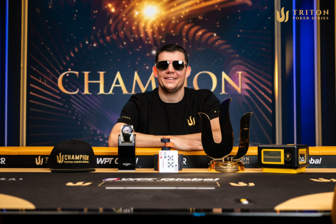 前回のモンテネグロ NLH Main Event優勝 ジェシー・ロニスの写真