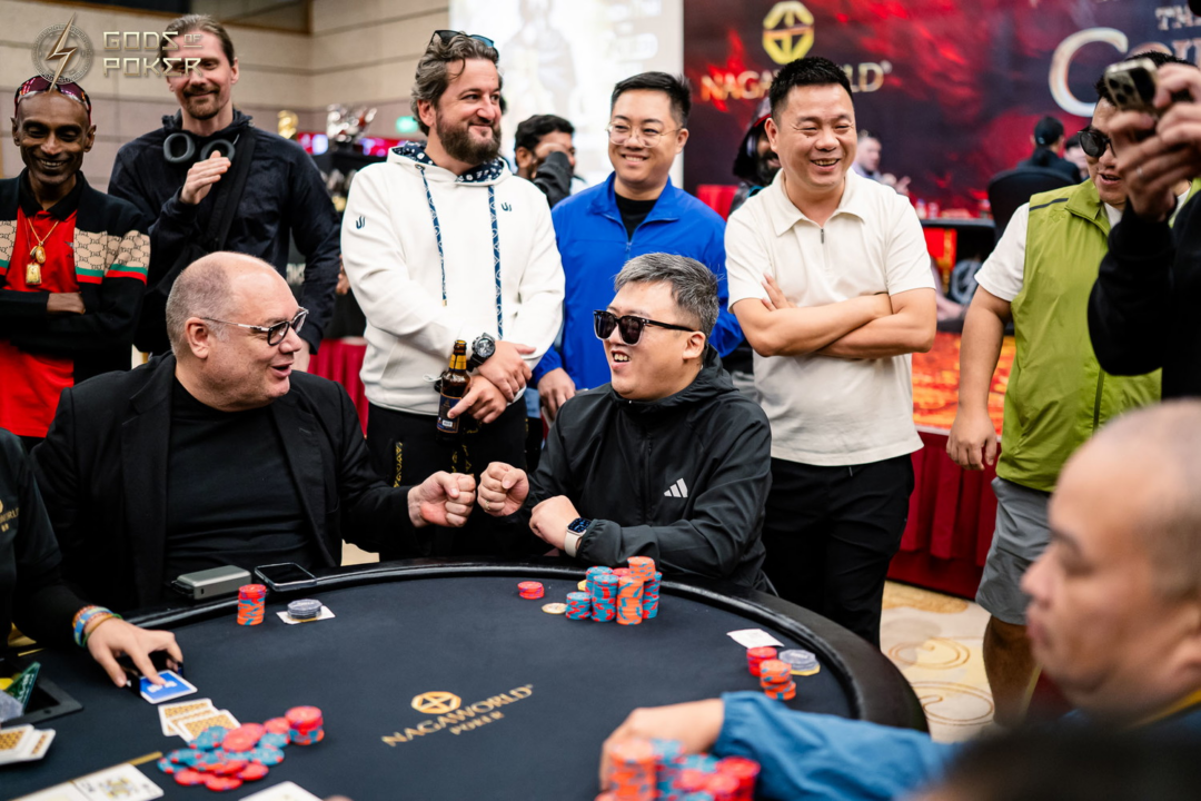 Gods of Pokerのプレイヤーの様子
