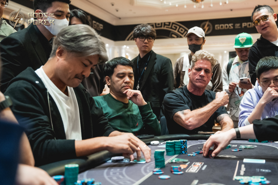 Gods of Pokerのプレイヤーの様子