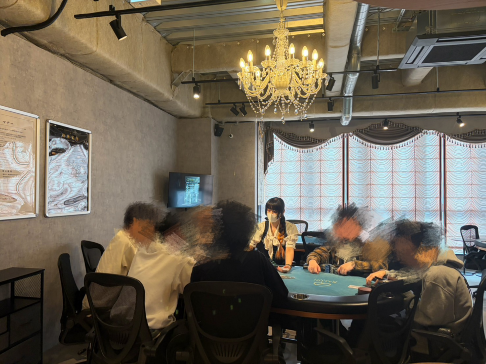 渋谷 de Poker 店内画像