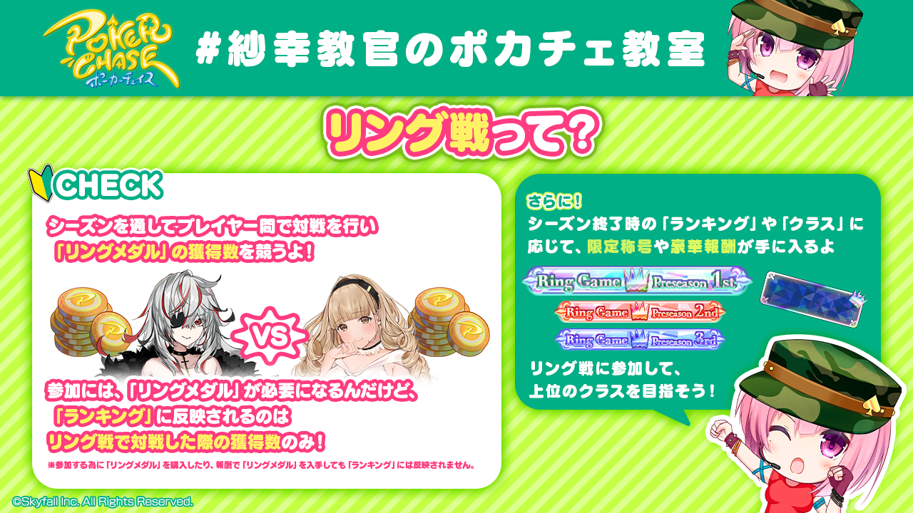 ポーカーチェイスのリング戦