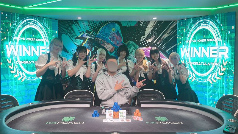 KKLIVE POKER SHIBUYAの店内画像