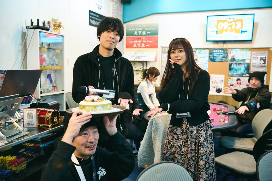 星合真吾さんと高井舞香さん