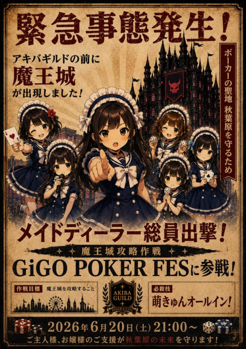 メイドディーラー総員出撃