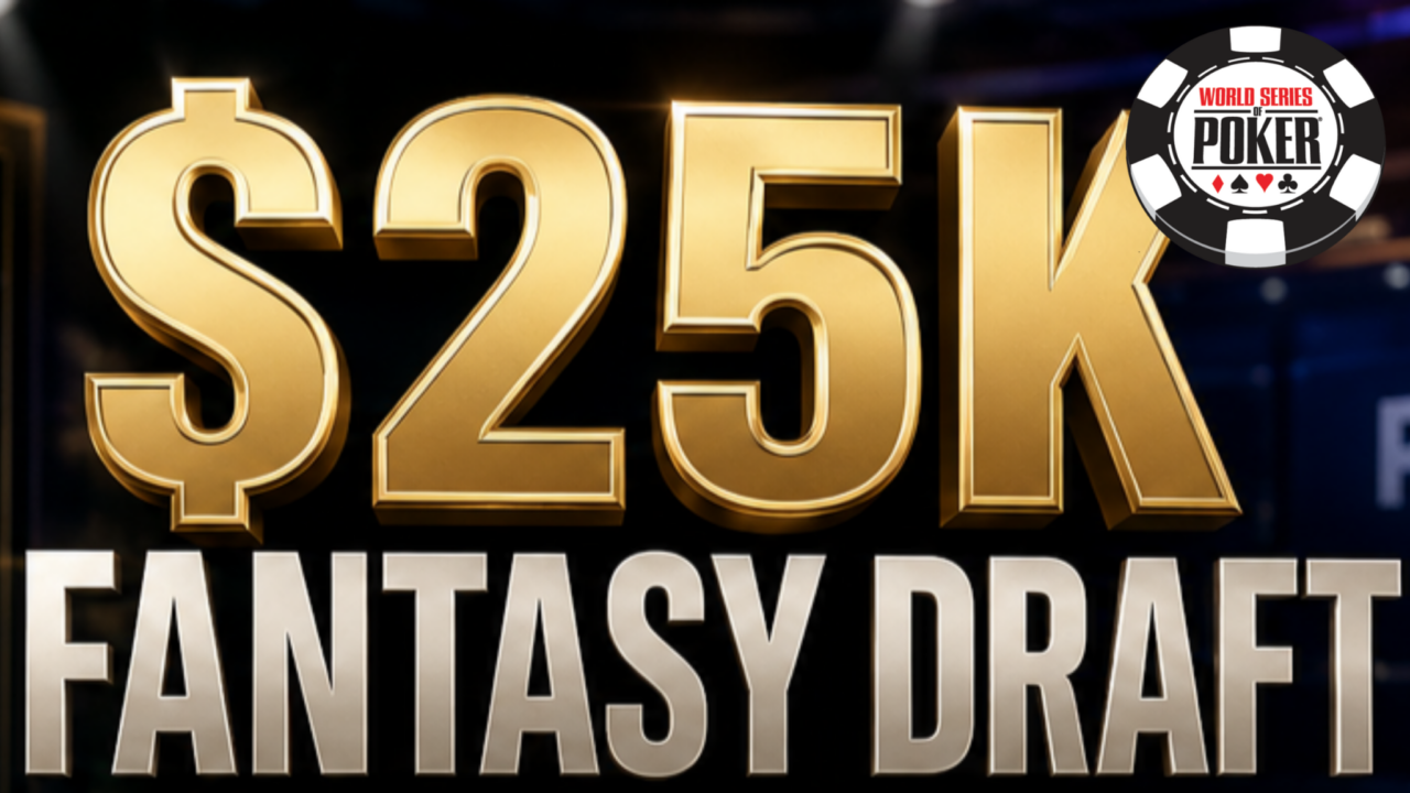 WSOP 2026で行われた25K Fantasy Draftの画像