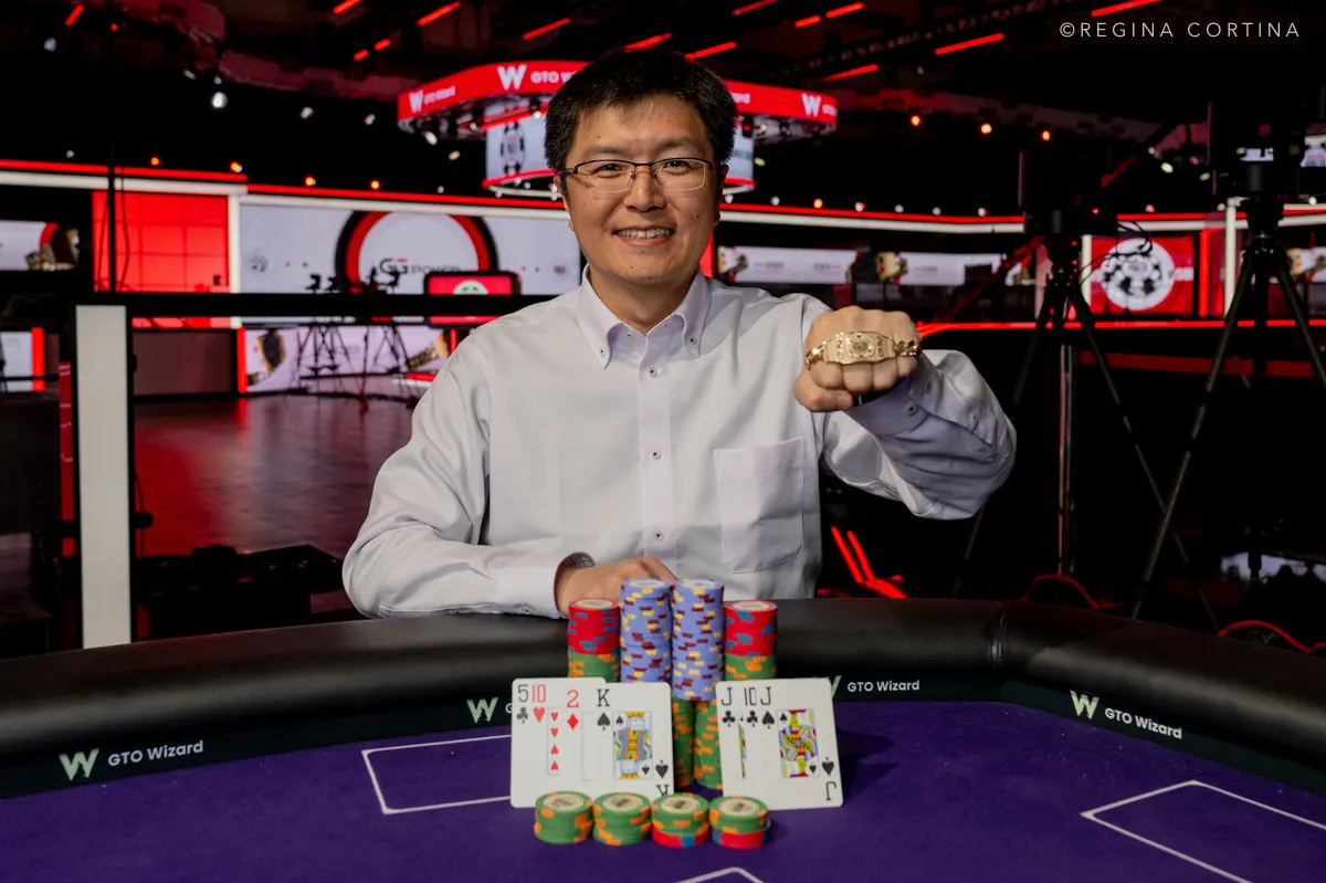 2026年WSOPで3本目のブレスレットを獲得した木原さん