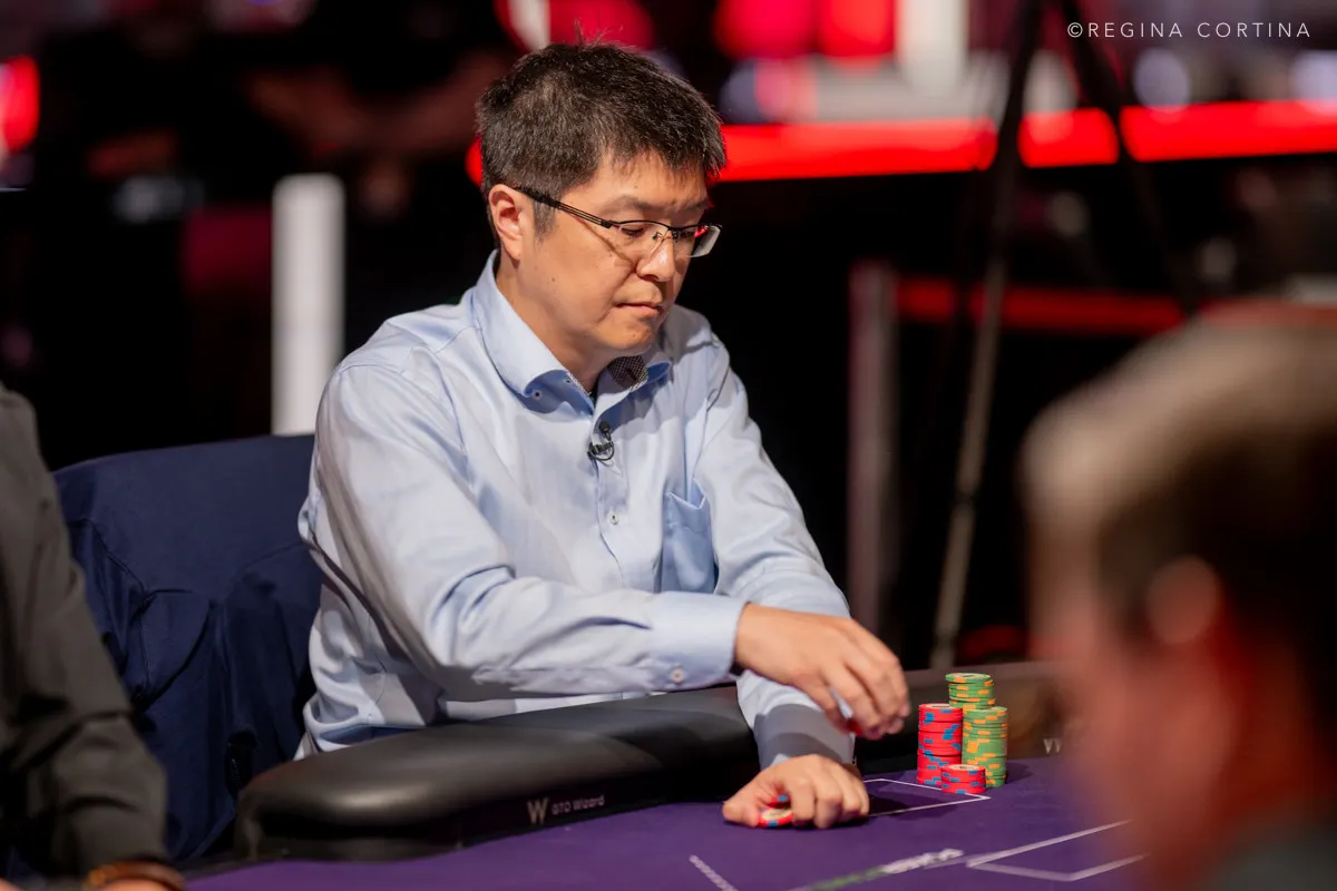 WSOP2026でプレイ中の木原さん
