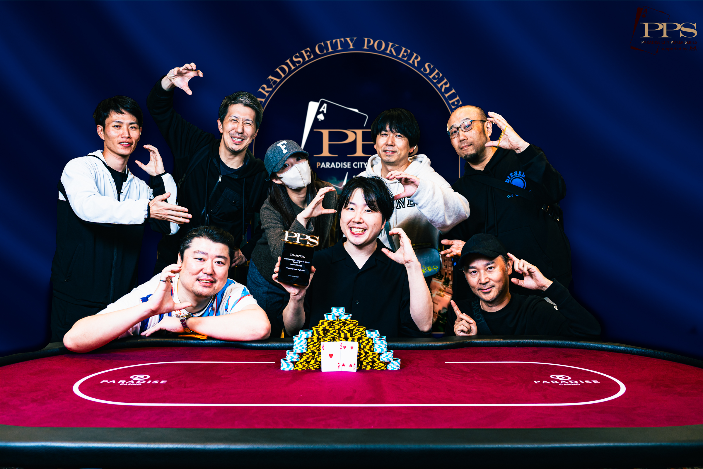Season3「Singleday High Roller」の優勝者