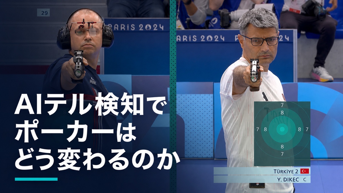 AIテル検知でポーカーがどう変わるのかを示す画像