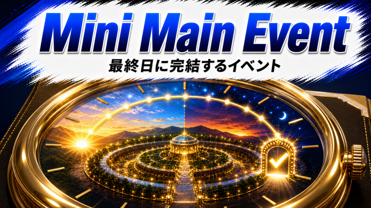 Mini Main Eventイメージ画像
