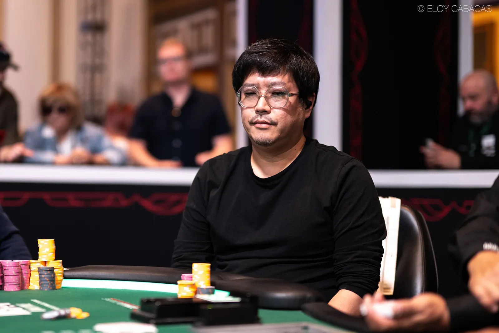 2026年WSOP Mini Main EventのファイナルテーブルでプレイするJOEさん