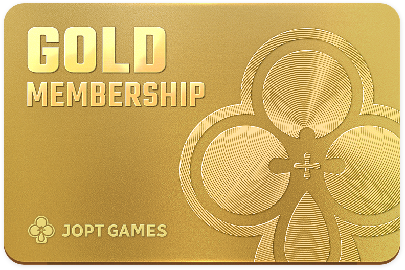 JOPT Games GOLD Membership