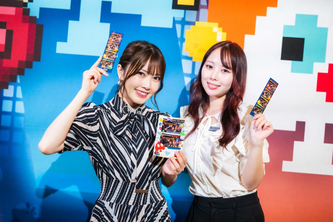 スマートプリ機、SPADIE限定デザインのフレームで撮影可能