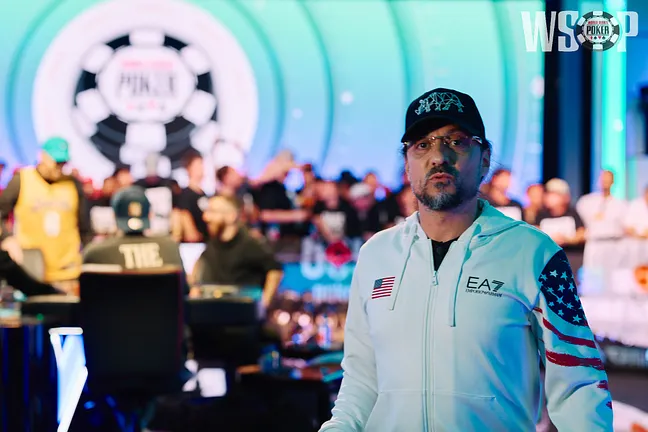 WSOP 2026 Main Eventファイナルテーブルで9位となったEvagoras Evagorouさん