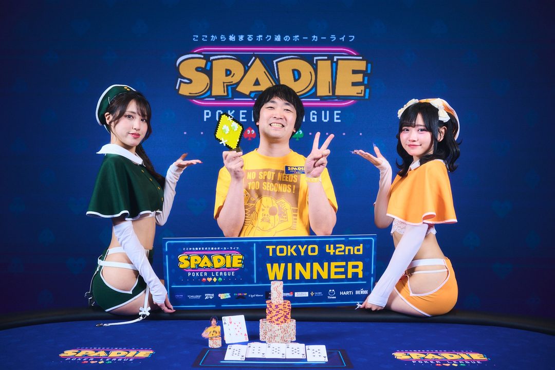 NLH Pop Paradeで優勝したピョコタンさん