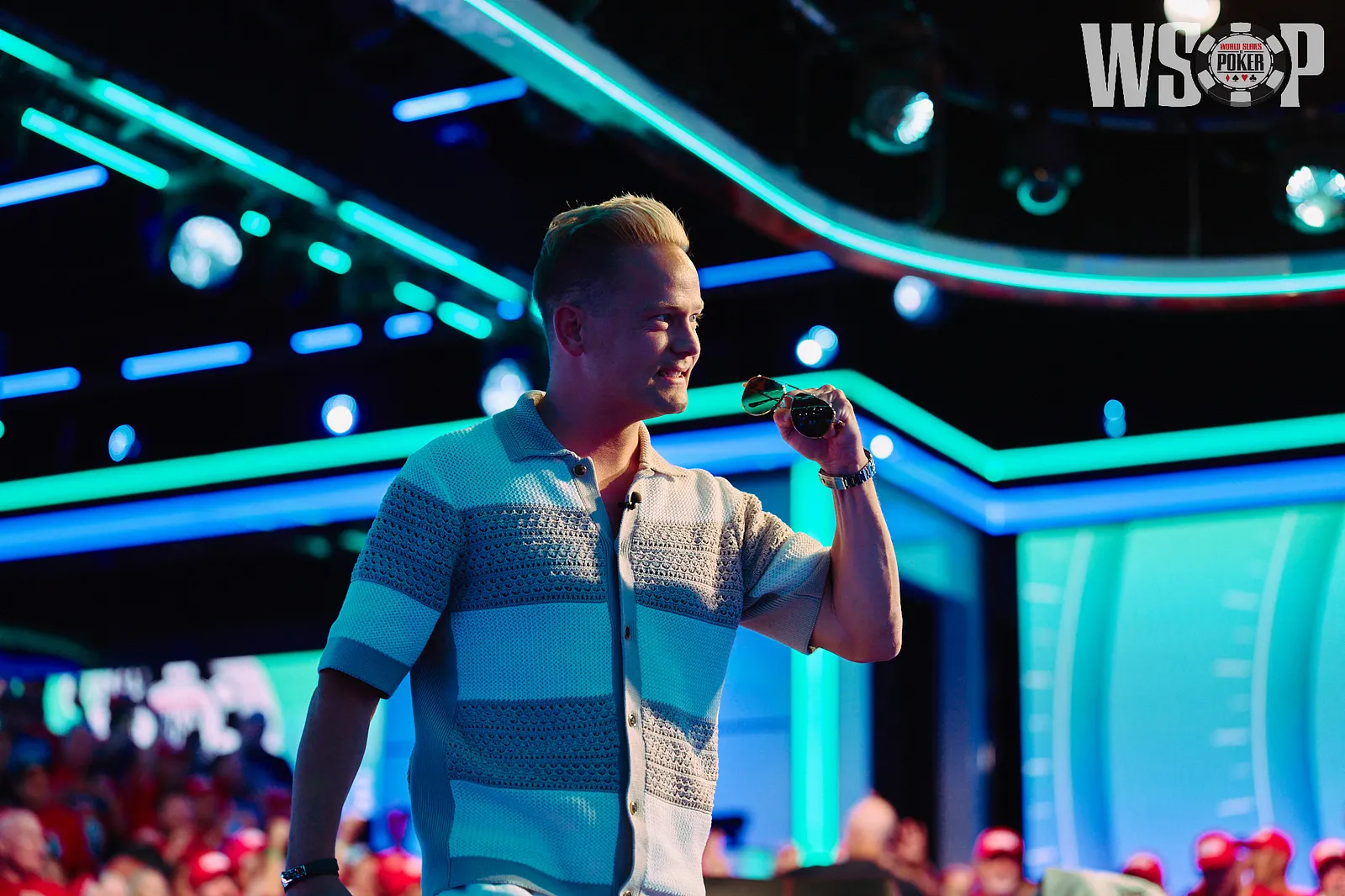 WSOP 2026 Main Eventファイナルテーブル2日目に188,500,000点のポットを獲得したLauri Saaskilahtiさん