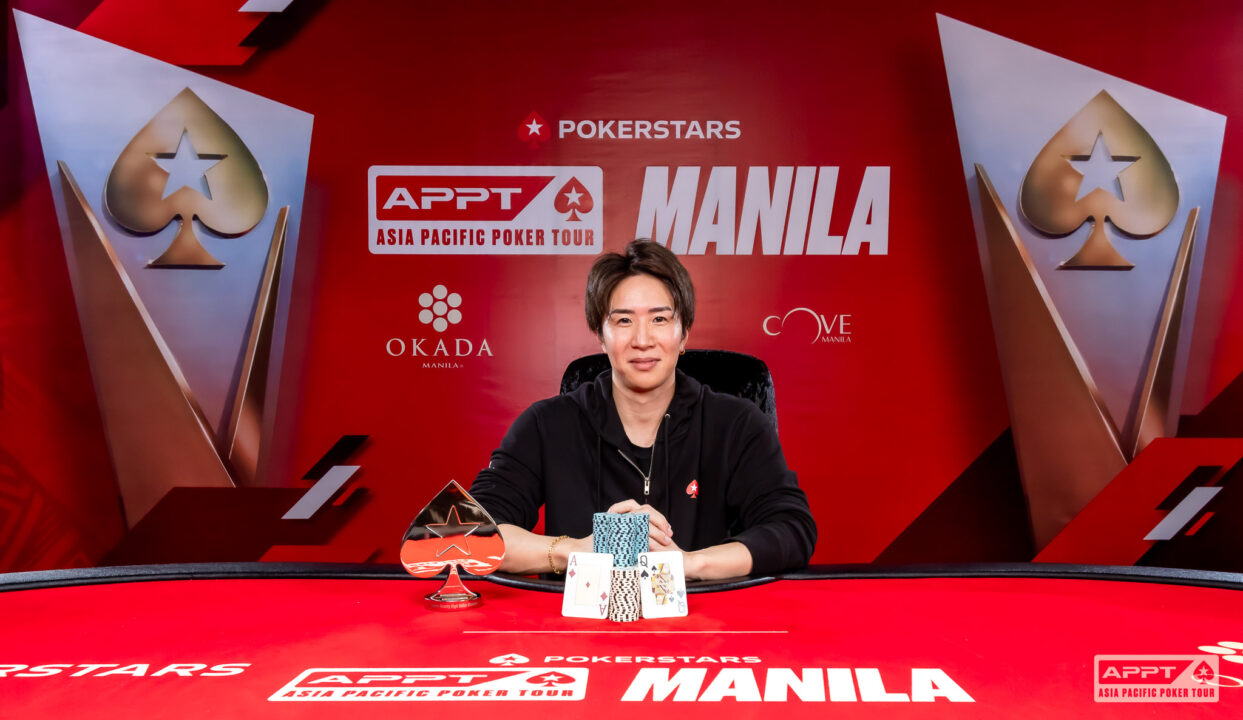 APPT Manila 2026で2冠を達成したRyosuke Musashiさん