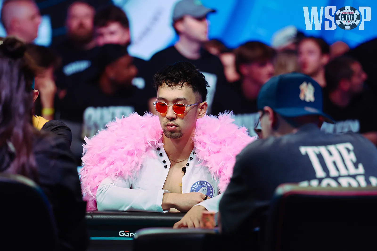 WSOP 2026 Main Eventファイナルテーブル初日にスタックを伸ばしたHan Fengさん