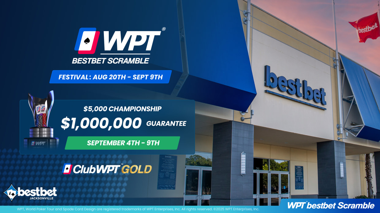 WPT bestbet Scramble Championship 2026の公式キービジュアル