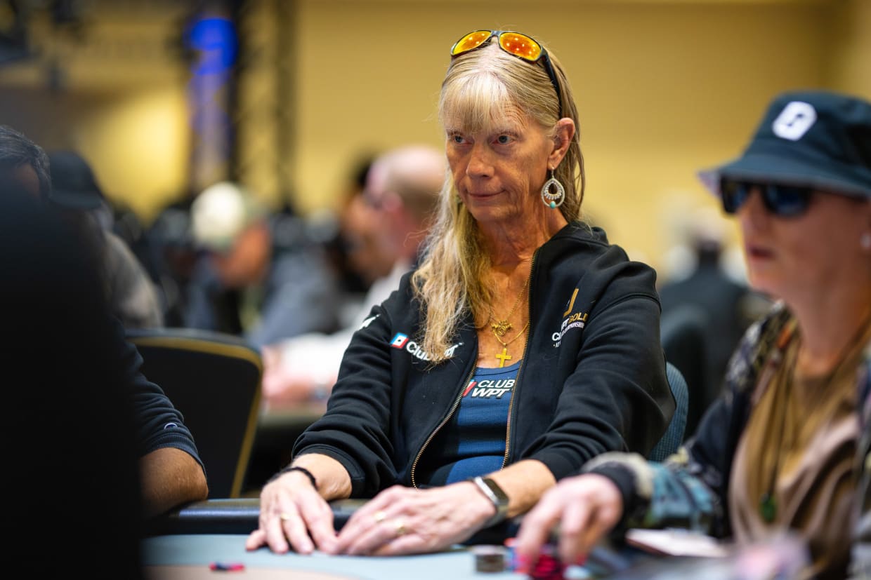 ClubWPT予選を通過して出場したステラ・ジョンソンさん