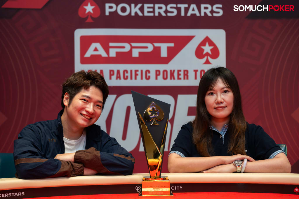 APPT Korea 2026メインイベントのHirotaka FukatsuさんとXueying Zhaoさん