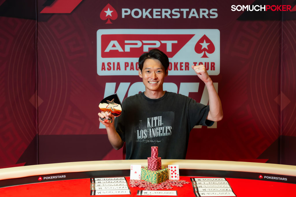 APPT Korea Mystery Bountyで優勝したShion Sakamotoさん