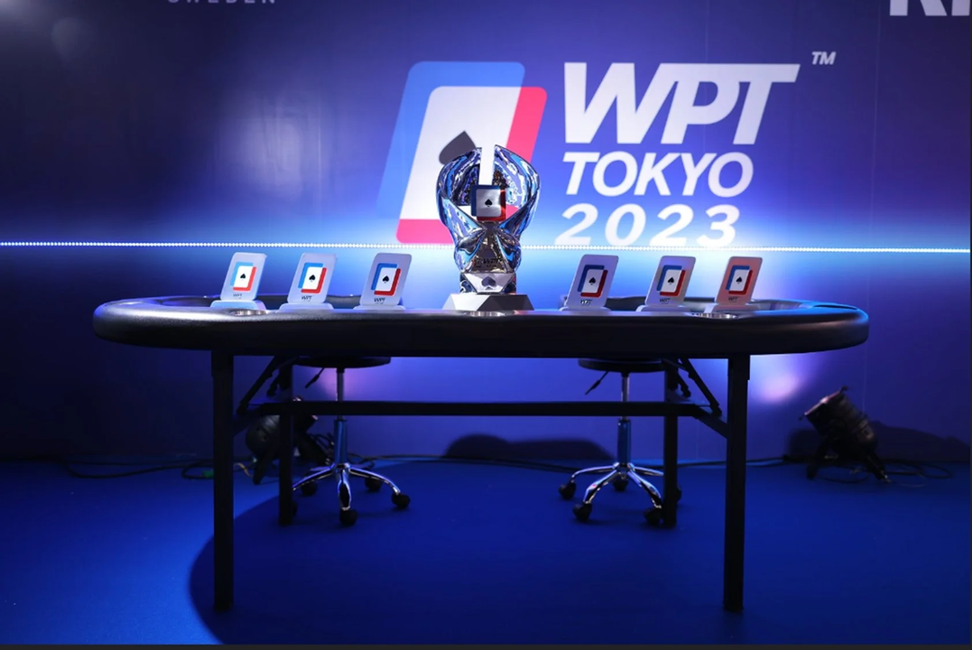 WPT Tokyo 2023のトロフィー画像