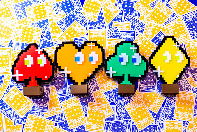 SPADIE特製のドット絵デザイン入賞トロフィー