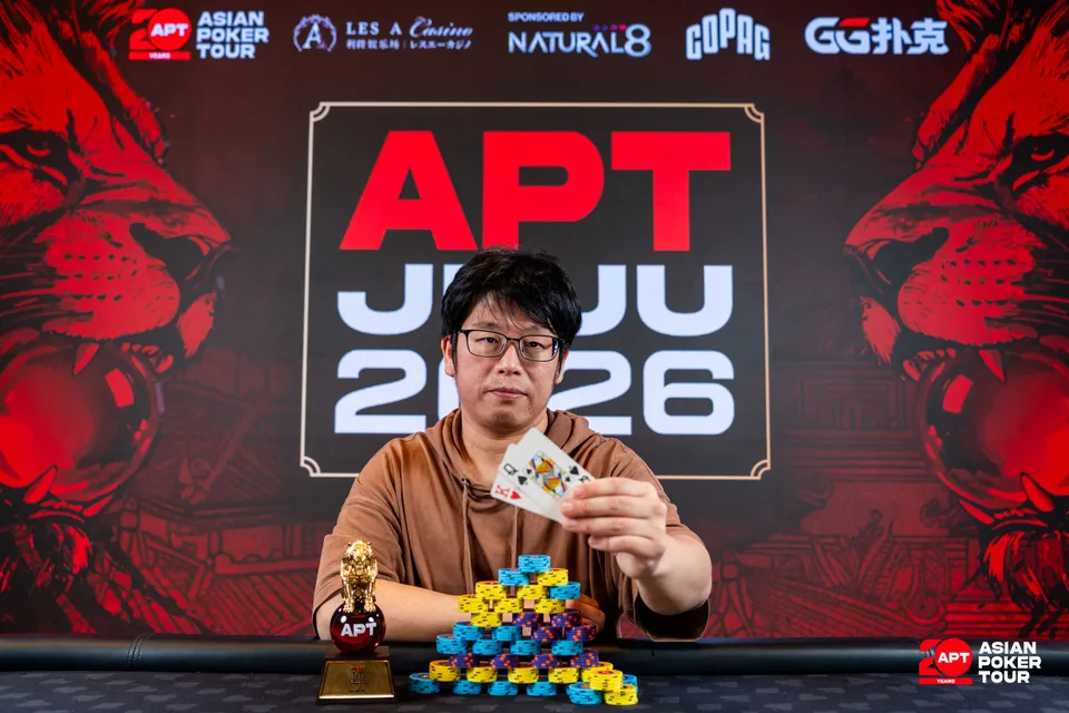 「NL - Hold'em - Heads Up」優勝のNaruhito Babaさん