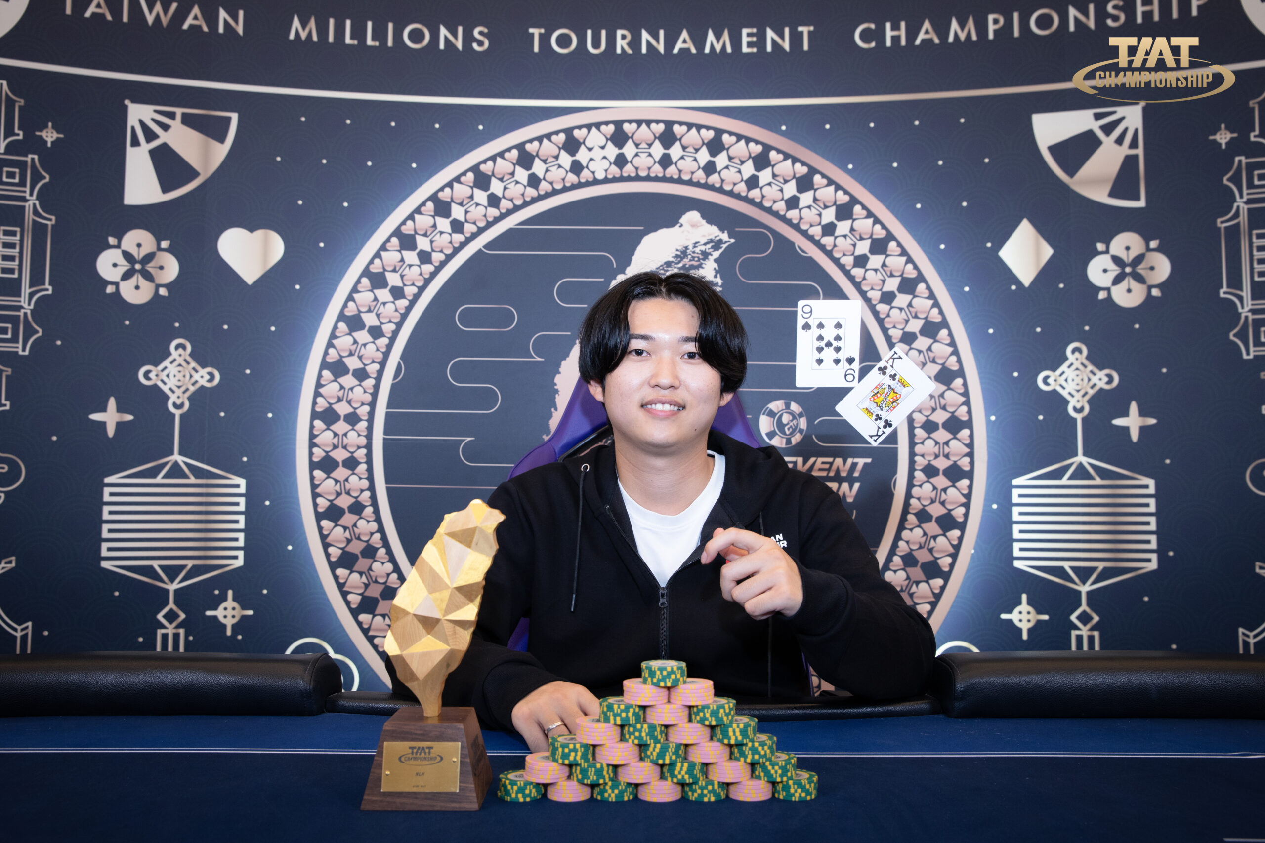 No Limit Hold’em優勝のMotoaki Kosekiさん