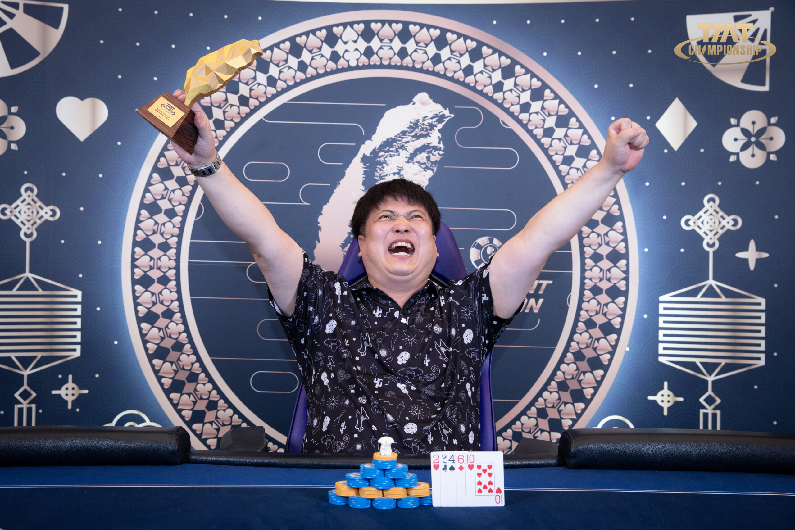 NL Single Draw Dealer’s Choice 7 Games – Turbo優勝のKeita Yamashiroさん