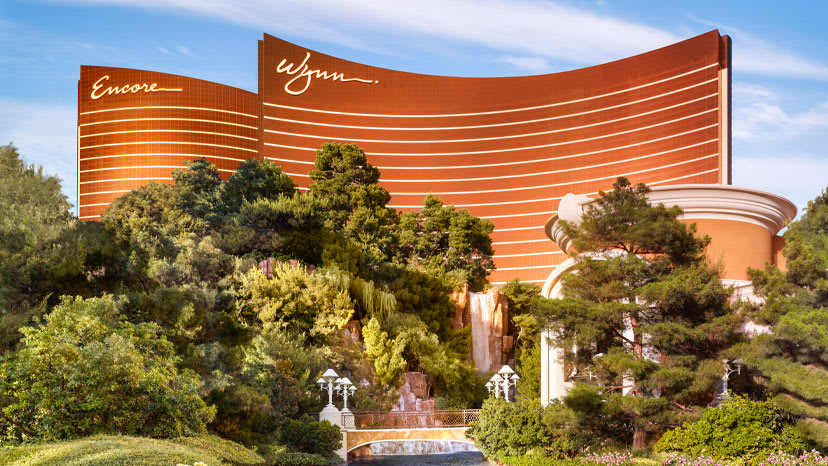 Wynn Las Vegasのホテル外観