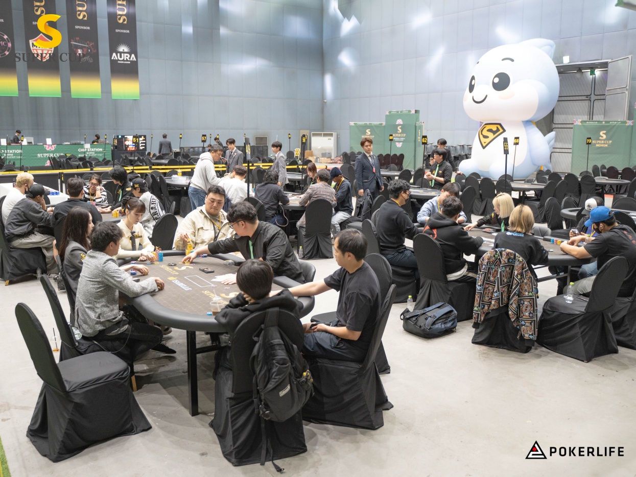 スタジオパラダイスで開催されたSUPER CUP INCHEON 2026の会場
