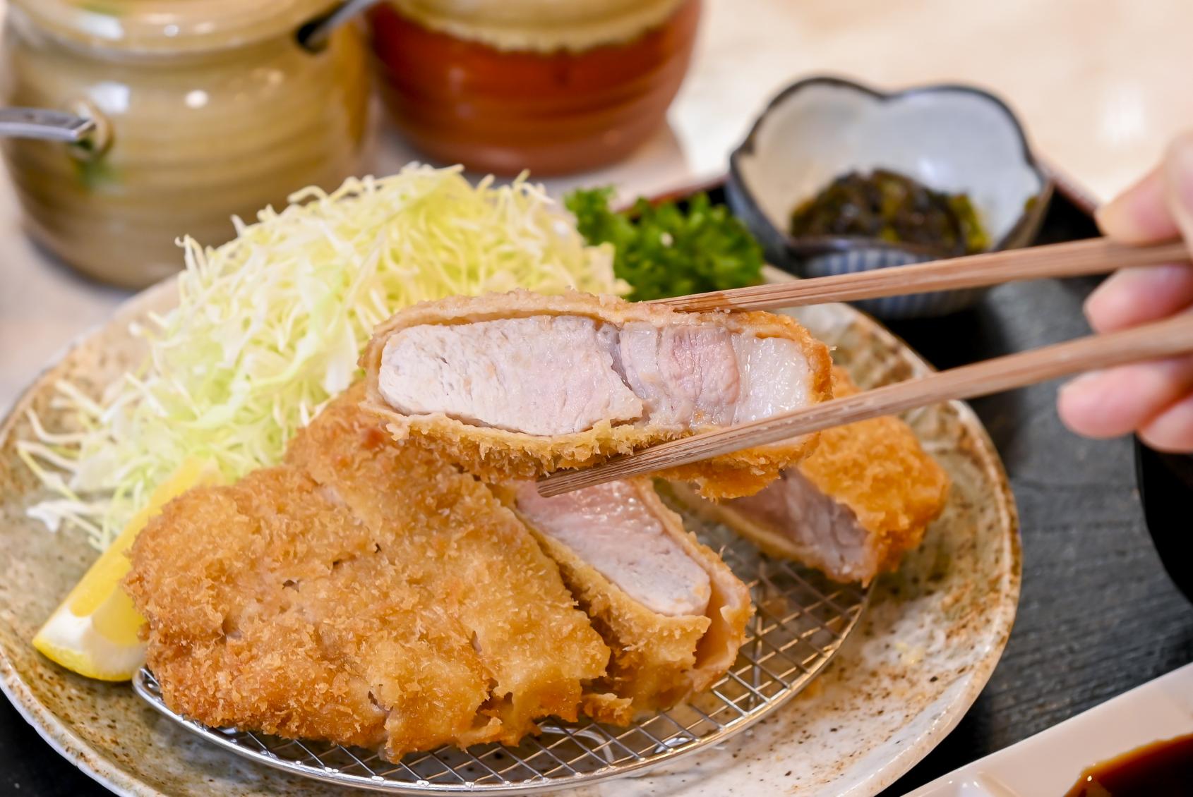 とんかつ川久のとんかつ