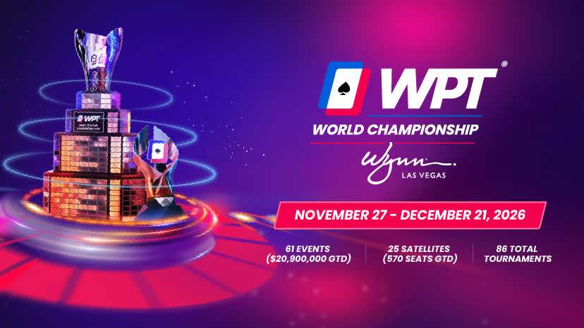 Wynnが公開したWPT World Championship 2026の告知画像